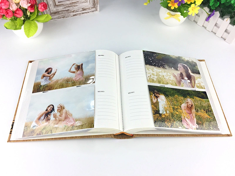 Custom PVC/PP Sheet Novelty Waterproof Hard Cover 12X18 Photo Album