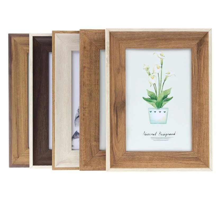 Custom Office Home Decoration Wood Photo Frame Traditional Wooden Frame Advertising Picture Frame