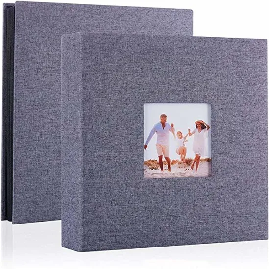 Mini couverture personnalisée DIY 6X8 4X6 5X7 Album photo en plastique PP